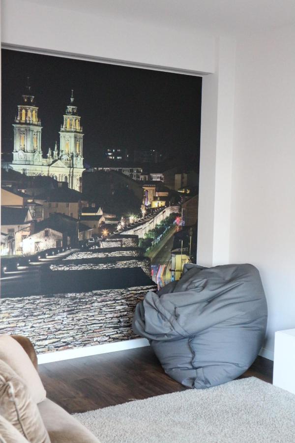 Foroplaza Porta San Pedro Pleno Centro Vistas Muralla Lugo Kültér fotó